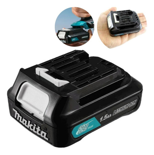Kit Carregador Dc10wd 12v Bivolt + Bat Bl1016 1.5ah Makita