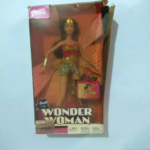 Barbie As Wonder Woman Doll Dc Comics Superhero 2003