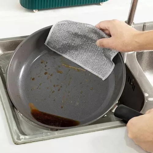 20 Trapos De Cocina De Malla De Alambre Exentos De Aceite.