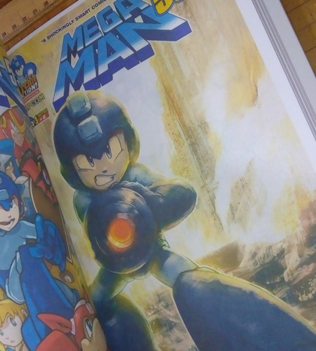 Imagen 3 de 6 de Cómic Libro Megaman Sonic Unión De Los Mundos Español Pasta
