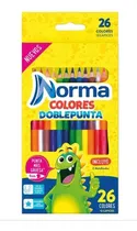 Comprar Lapices De Colores Norma Doble Punta 26 Colores 13 Lapices
