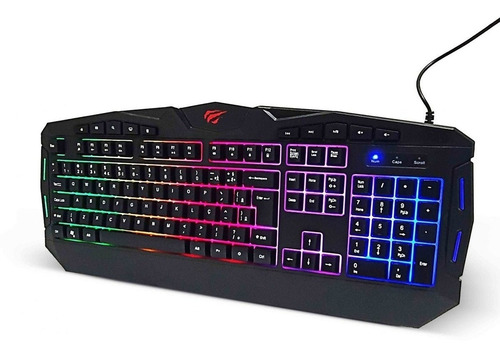 Imagem 3 de 6 de Kit Gamer Rgb Havit Kb502cm Teclado Mouse Headset Mousepad