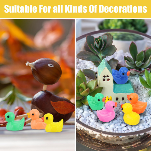 240 Minipatos, Pequeñas Figuras De Pato A Granel Para
