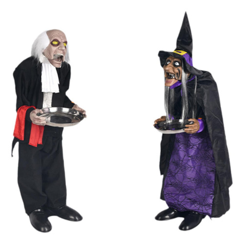 Decoración De Halloween, Figura De Ama De Llaves