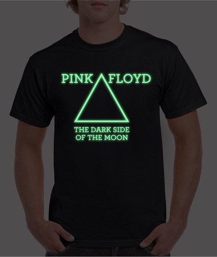 Pink Floyd Remera Brilla En Oscuridad Unisex Personalizada