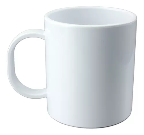 Taza Importada Para Sublimar Blanca Cerámica Aaa 4 Unidades