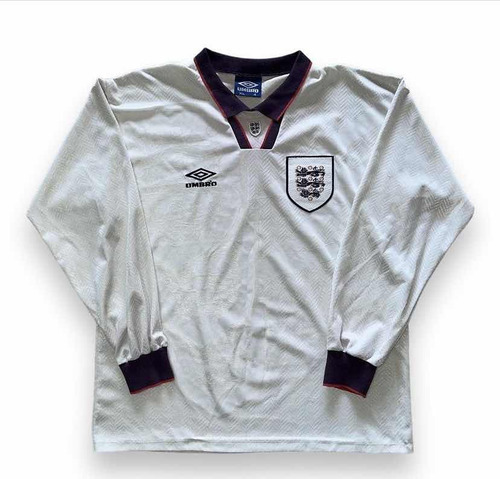 Camiseta Manga Larga - Inglaterra 1993 Original