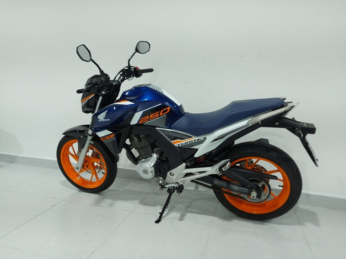 Imagem 6 de 8 de Honda Cb250f Twister Especial Edition Azul 2020