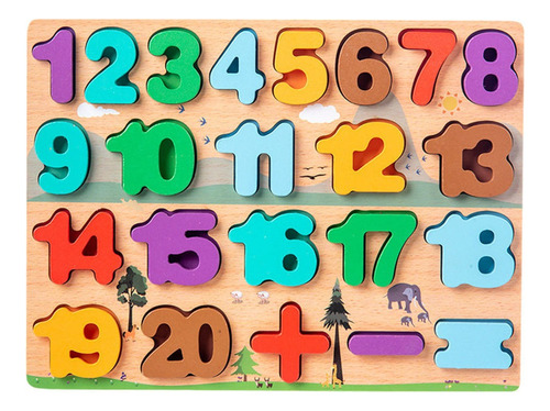 Alphabet Puzzle And Digital Puzzle