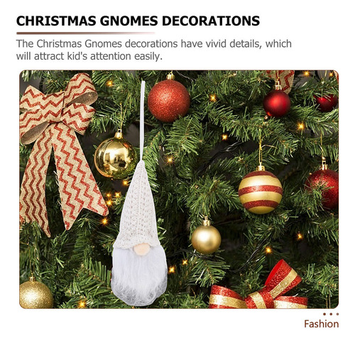 6 Colgantes Navideños Con Forma De Rodolfo, Pequeños Adornos