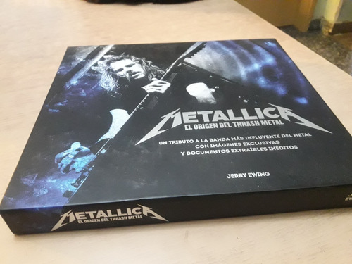 Metallica - Libro El Origen De Thrash Metal