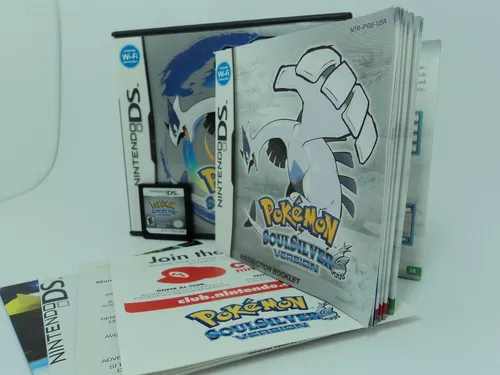 Box Pokémon Soul Silver Original Ds Pokedex Completa - Escorrega o Preço