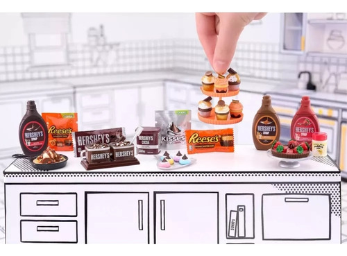 Mga Hershey Miniverse Make It Mini Food Multipack 30 Piezas