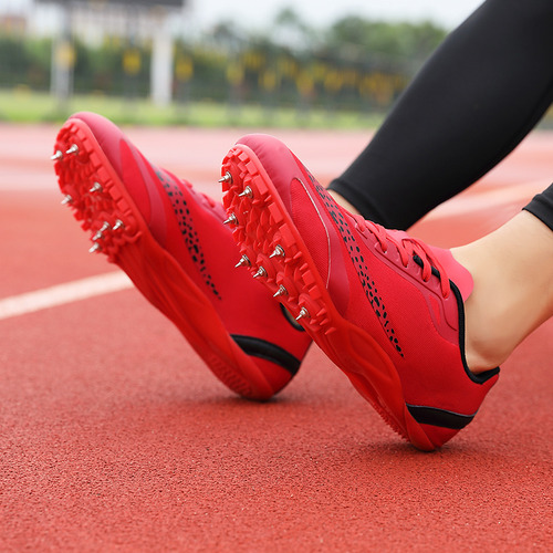 Zapatos De Clavos De Atletismo Transpirables Y Ligeros