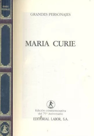 Natacha Molina: Maria Curie