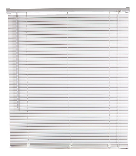 Cortina Roller Persiana Pvc 100x165 Cm Veneciana Manuales Blanco Guiza