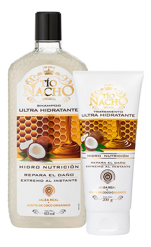 Pack Tio Nacho Coco Shampoo 415ml + Tratamiento 200g