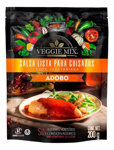 3pz Veggie Mix · Salsa Para Guisado Adobo 200g