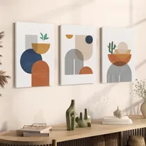 Comprar Set X3 Cuadros Canvas 40x60 - Boho A - (ver Diseños)