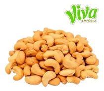 Comprar 1kg Castanha Caju Torrada W1 Inteira Premium Sem Sal