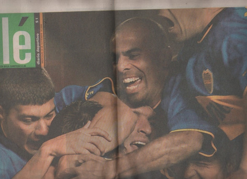 Diario ** Ole ** Boca Campeon Del Mundo 2000