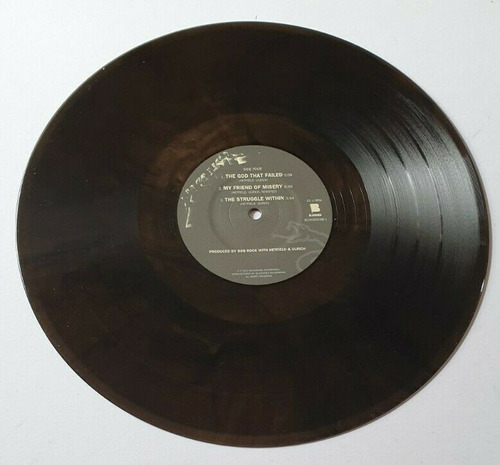 Metallica Lp Mesclado Cinza Marmore Motorhead Dio Slayer (Usado)