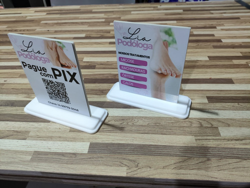 Display Pix, Acrílico, Totem Pix