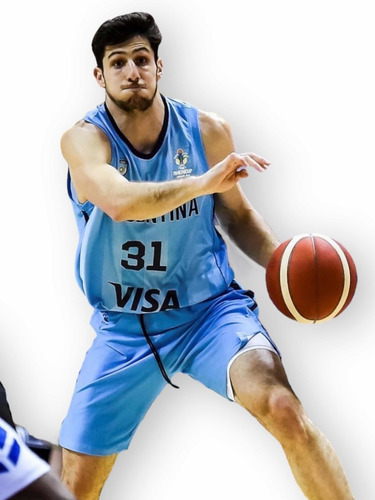 Imagen 3 de 8 de Pantalón Kelme Selección Argentina De Basquet Short Original