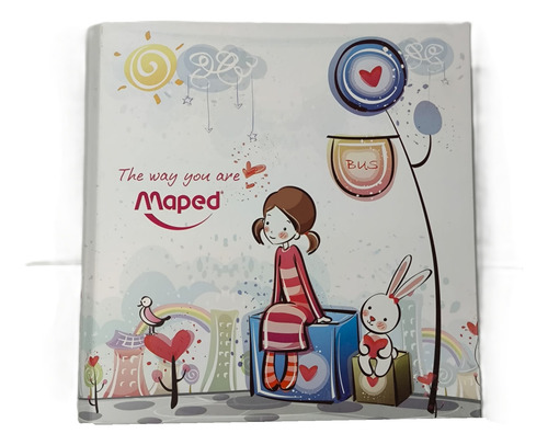 Carpeta Escolar N3 Varios Diseños Originales Maped 3 Anillos The Way You Are