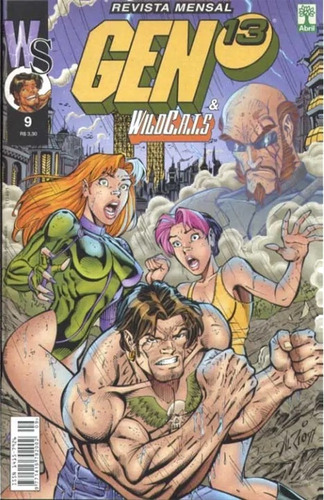 Gen 13 E Wildcats 9 Image Comics Abril Jovem Alan Moore