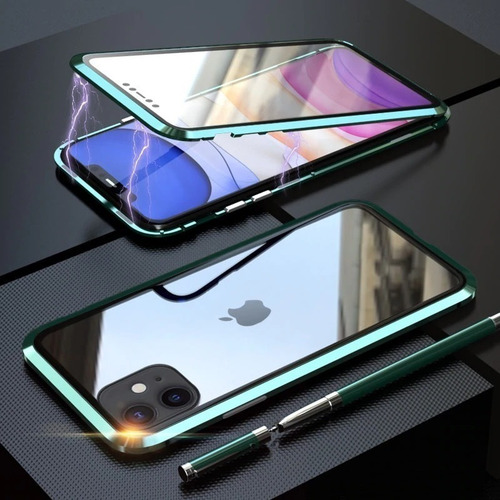 Nova Case Magnética Blindada Dupla Proteção 360 P/iPhone 11