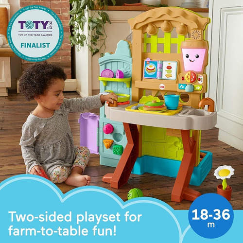 Fisher Price Juego Interactivo 2caras Granja Cocina + Música