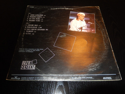 Blue System Caminando En Un Arco Iris Vinilo 1988 Discazo ! (Usado)