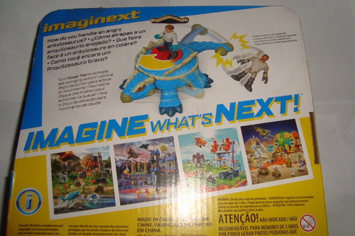 Imaginext Jurassic World Anquilosauro (Usado)
