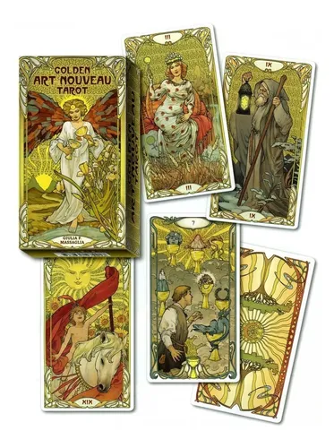 Golden Art Nouveau Tarot | Scarabeo