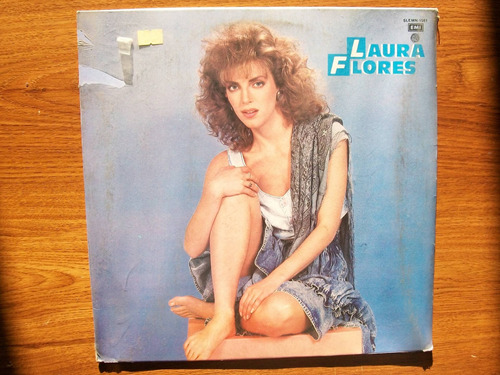 Laura Flores. Para Vivir Feliz. Disco Lp Emi 1988