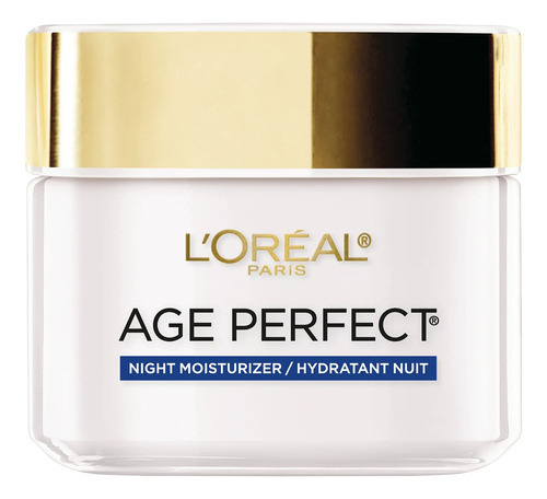 Crema Facial Antienvejecimiento L'oreal, De Noche 70g Tipo De Piel Maduras