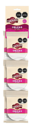 Obleas Cajeta Coronado Tira 6 Pz