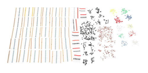 Kit De Componentes Electrónicos De 30 Valores, Resistencias,