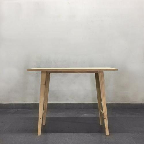 Mesa Escritorio Madera Maciza Pino 1.00m