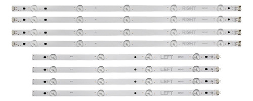 Tiras De Led De Reposição Para Tv Compatível 1 E 50cm De Comprimento