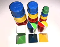 Comprar Cubos Apilables Y Bloques ,cilindros Y Otros Para Armar Lote