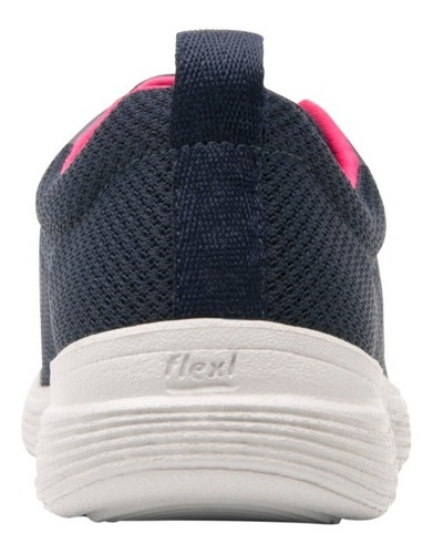 Tenis Flexi Mujer Casual De Malla 104906 Azul Marino Origin~
