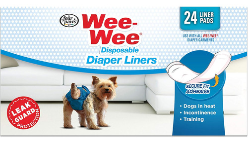 Pañales Desechables Wee-wee Super Absorbentes, Para Perros.,