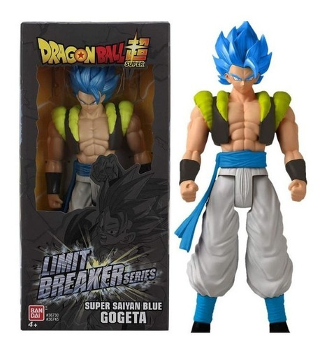 Imagen 2 de 4 de Dragon Ball Figura Super Saiyan Blue Gogeta
