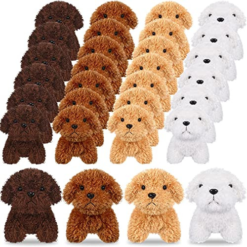 30 Perros De Peluche Suaves Granel, Cachorros De Peluch...