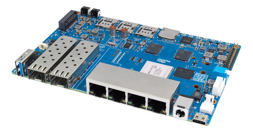 Router Wifi Inalámbrico De Doble Banda Banana Pi Bpi-r4 Wifi