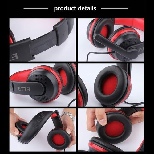Imagen 3 de 3 de Audífono Gamer Usb Ovleng