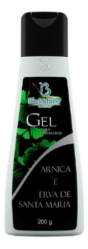  Gel Com Arnica E Erva De Santa Maria 200g Com 2 Unidades