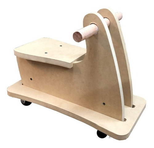 Pata Pata Andador De  Madera Juguete Montessori Pikler